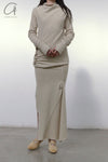 Marc le bihan 4 sewing sweater 2739 tilleul